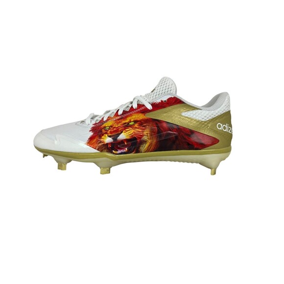 ADIDAS Men's Baseball Cleats Mens 7 NWOB Lion Adizero Afterburner Low AQ7133 - Picture 6 of 11